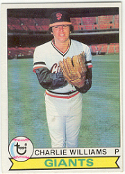 1979 Topps Baseball Cards      142     Charlie Williams